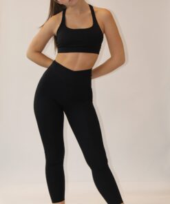 טייץ מעטפת ארוך שחור